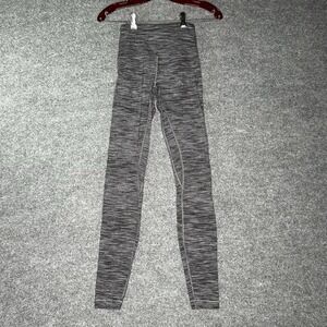 Lululemon High Waist Leggings Size 2 Striped Skinny Leg